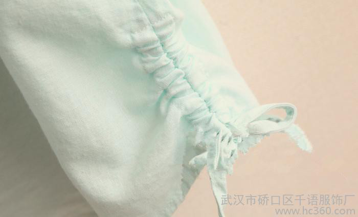 2015新款棉麻衬衫 时尚女装休闲上衣 短袖亚麻半袖麻料图1