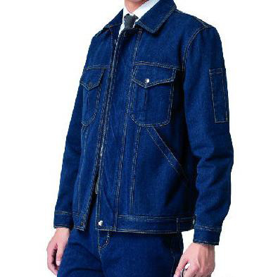 供应黑马俊7316牛仔工作服套装秋冬工作服男女同款工装工作服厂家劳保服厂家劳保服装制服劳保服图1
