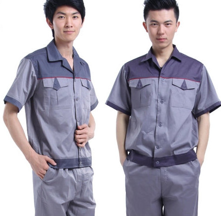 供应工作厂服 厂服订做 员工工衣套装 男女工作服图1