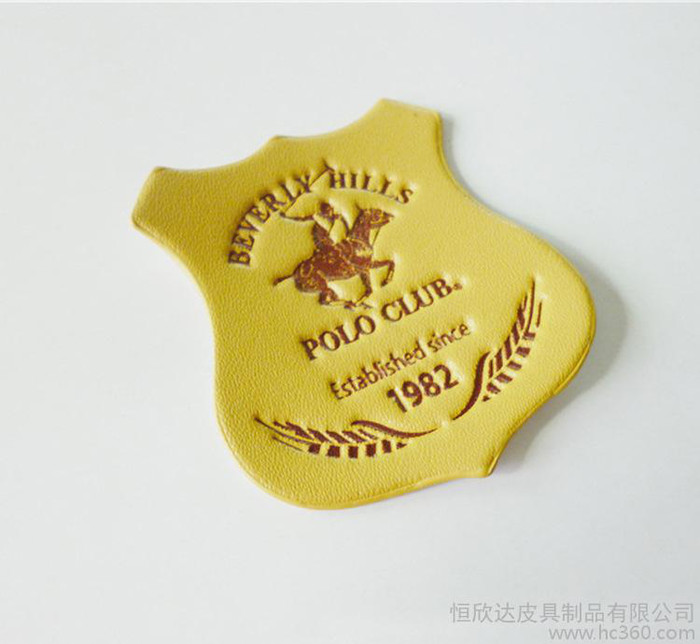 专业定做皮牌皮标 真皮皮标 服装辅料商标logo定做