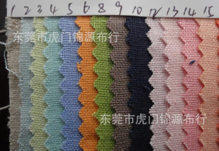 现货亚麻棉 苎麻色织麻内有亚麻棉现货图图1