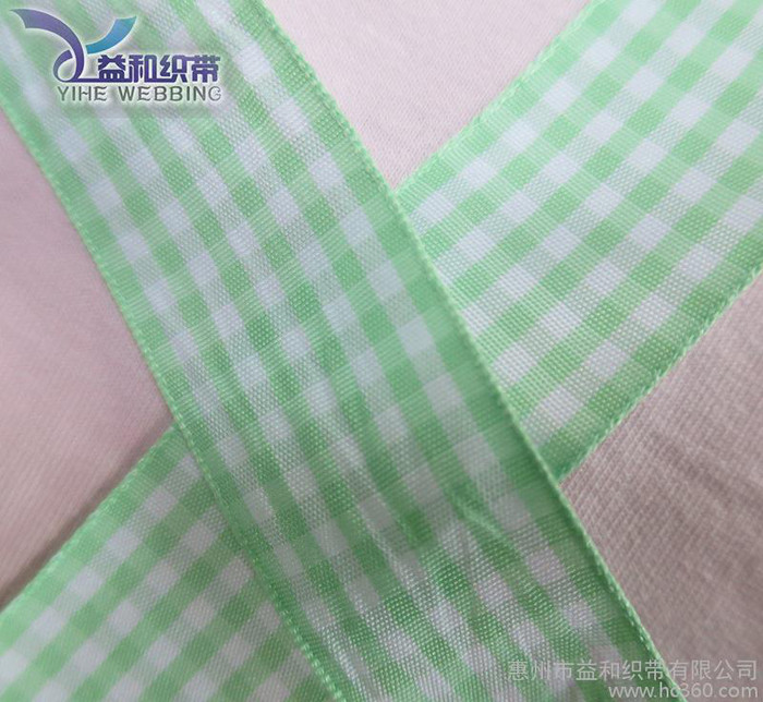 韩版发饰diy材料服装辅料 格子带 条纹带 印点螺纹带