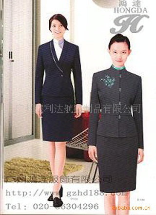 职业制服,职业工作服定做,定做职业装制服,白领女性职业装图1