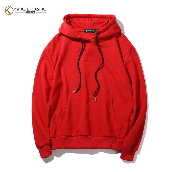 冬长袖抓绒纯棉加厚卫衣定制 广告卫衣定做logo 工作服广告衫外套厂家印字logo批发 加绒卫衣图1