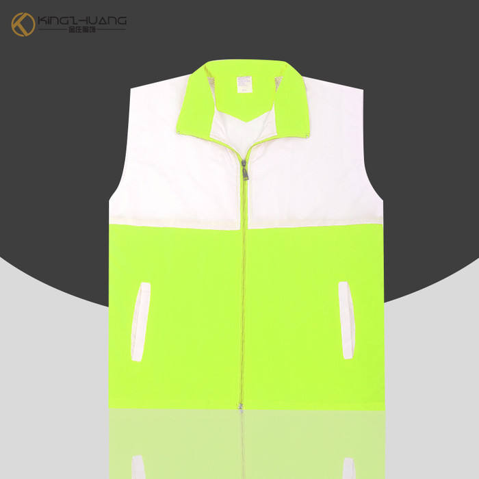 定制广告马甲印字印logo超市男女促销员志愿者马甲工作服批发定做图1