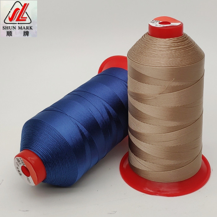 邦迪线样板厂家批发锦纶N66防水尼龙邦迪线210D/3耐磨耐高温服装辅料锦伦邦迪缝纫线顺隆图1