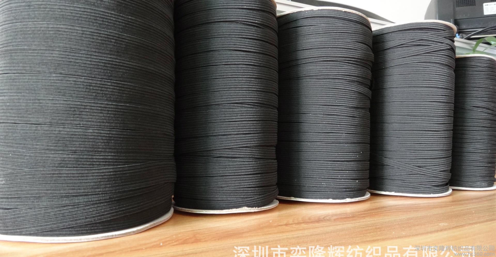 0.5厘米宽 白色 黑色 每卷240码 走马带 跑马带 弹力好 服装辅料图1