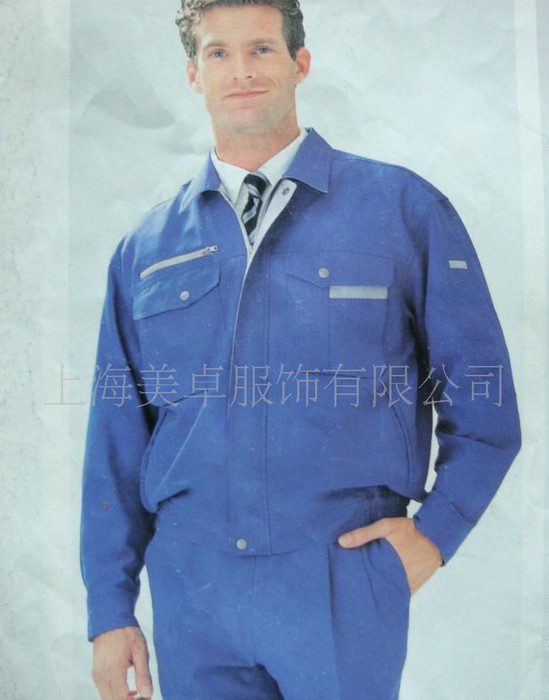 上海工作服 松江工作服 环卫服 春秋季工作服 茄克衫定做MZ图1