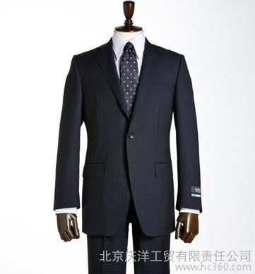 经典棉麻商务 西服（青色）(QinYa)图1