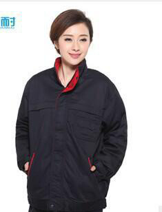 2014工作服冬季防寒户外保暖服长袖加厚冬季劳保工作服图1