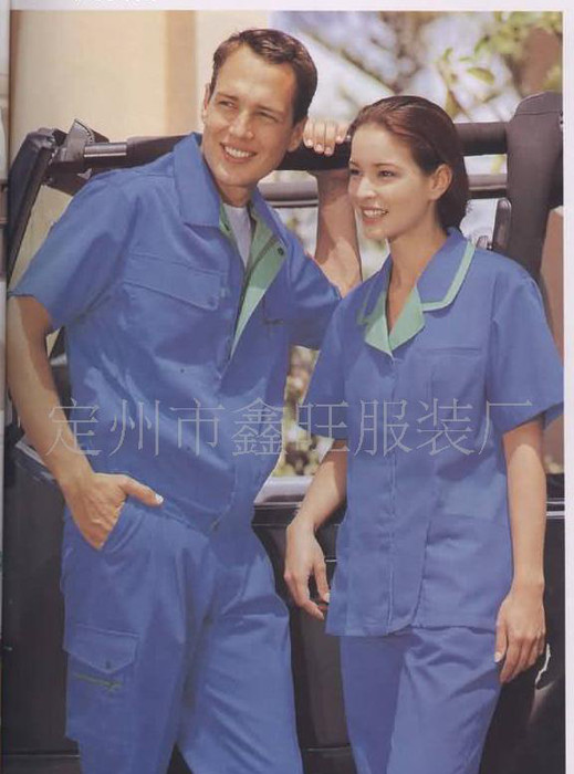 鑫旺服装厂加工定做-53专业工作服 工作服制服 工作服特价图1