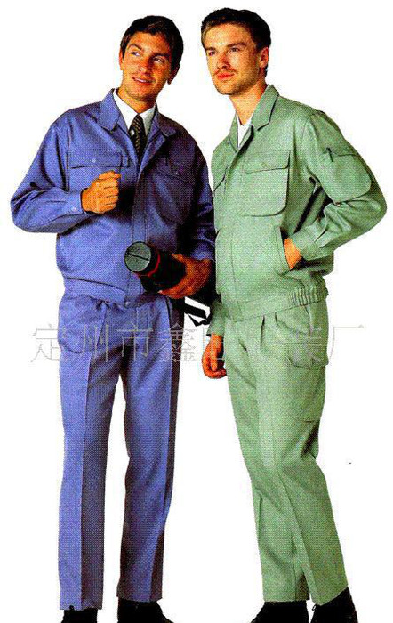 -52各定做种防酸碱工作服 工作服 夏季工作服 制服劳保服特图1