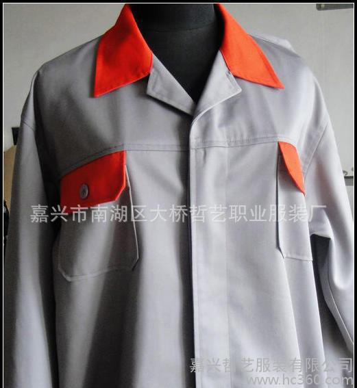 新款春秋工装工作服防静电服 劳保浙江嘉兴嘉善工作服平湖工作服图1