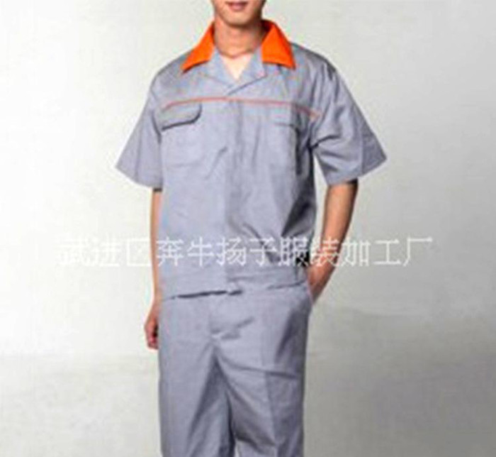 大量 劳保夏装工作服 **技师夏装工作服 短袖图1