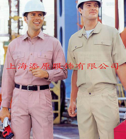 供应上海工作服 涤卡工作服 员工工作服图1