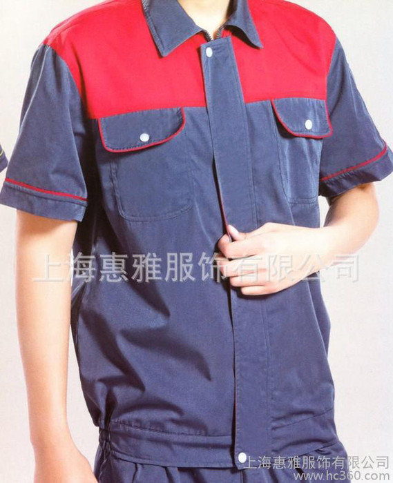 现货工作服厂家松江工作服夹克衫定做上海工作服厂服