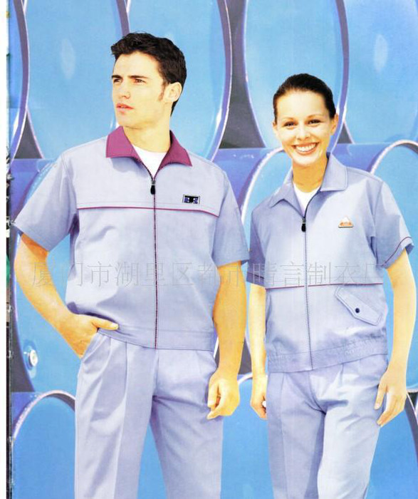 职业装设计定做普通工装 工作服定做 劳保工作服定做图1
