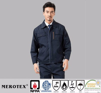 阻燃防火服 A级阻燃防火工作服 煤矿油田特殊工种防火工作服图1