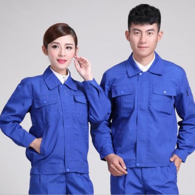 专业定制工作服厂服劳保服套装 机械行业工作服，工程服套装