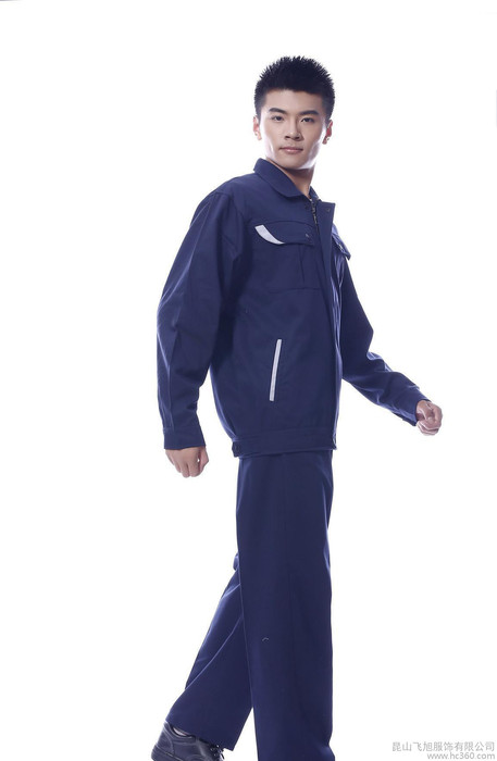 【直销】好质量工作服定做 高品质工装 长袖劳保工作服耐磨图1