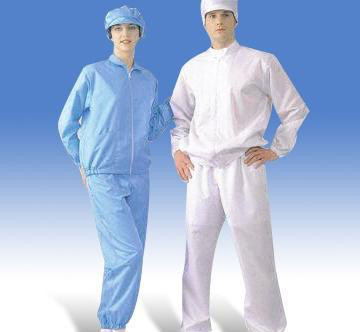 防静电衣服工衣 春秋装工作服加工 防静电工作服图1