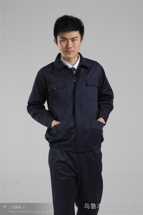 供应奥森FS-038853工服定做厂家,新疆工作服,乌鲁木齐工装夹克定做, 新疆工作服定做图1