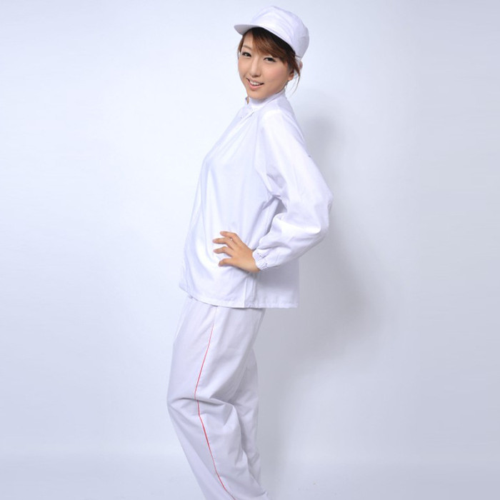 供应晨铭厨师工作服批发图1
