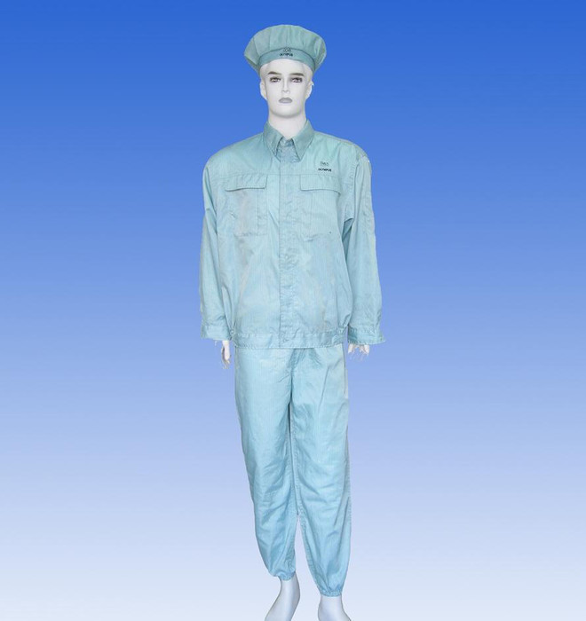 防静电 无尘净化 工作服 带帽分体服 夹克 可定制图1