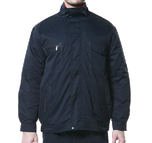 工作服棉衣定做，可印绣logo