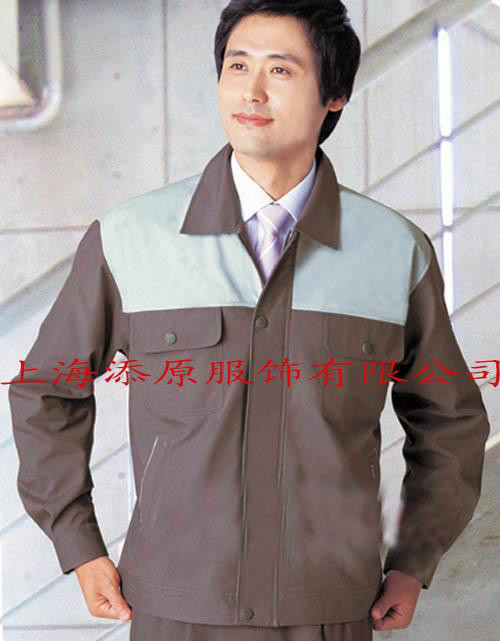 供应添原工作服上衣 嘉定工作服工衣 制服上衣定做图1