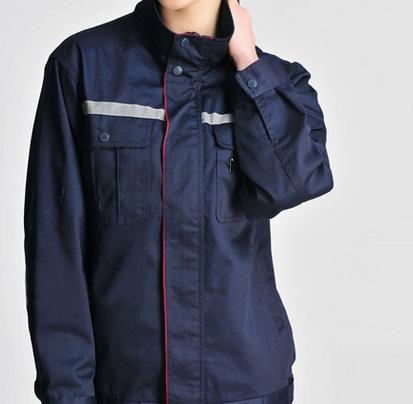 加工定做河北高端大气春秋工作服 员工厂服 工程服C2特价图1