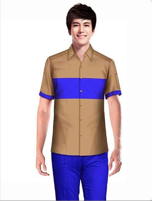 供应徽毫F-2115工作服定做图1