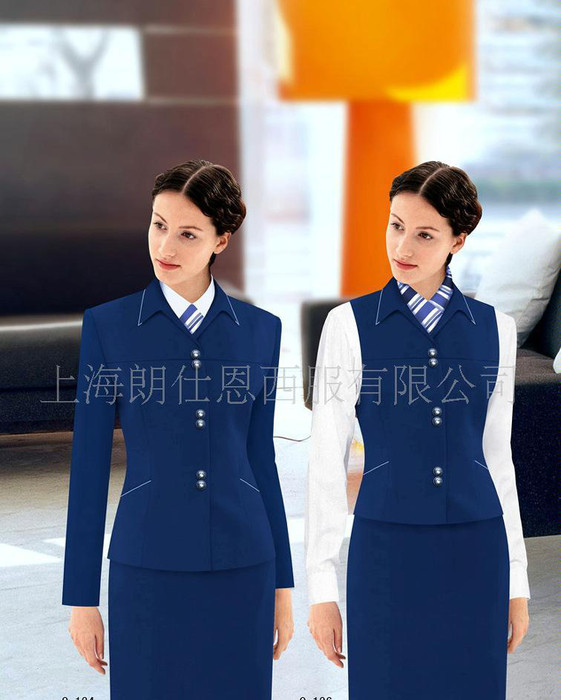 【职业装 职业制服 订做】上海订制企业工作服 制服套装 量身图1