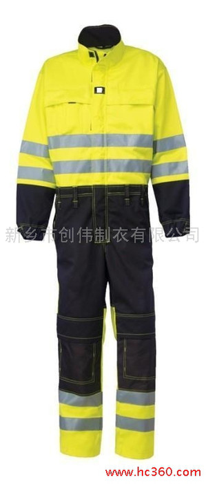 供应定制消防服，森林防火服，耐高温工作服，新乡创伟制衣特种织物图1