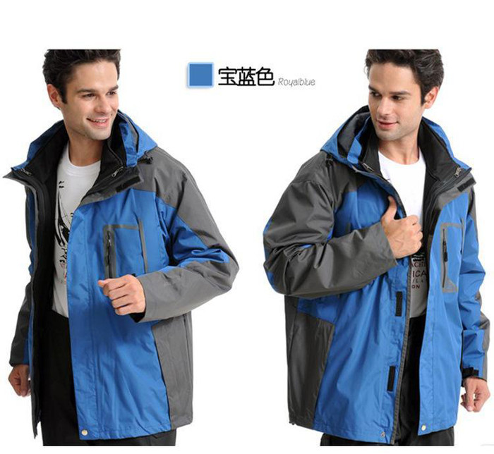 定做冲锋衣光板冲锋衣定制防寒服户外冲锋衣定做冬季工作服加LO图1