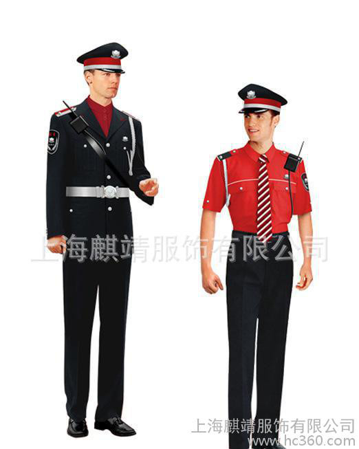 定制苏州工作服 订做保安服 保安套装 春夏装   麒靖服饰图1