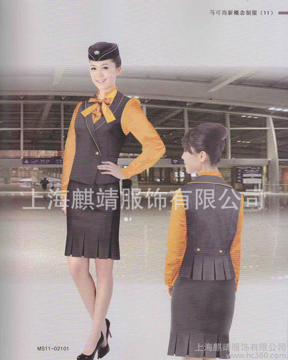 制服 酒店制服 工作服制服 空姐制服 职业装制服工作图1