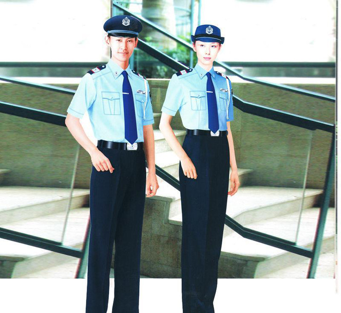 定做保安服 物业保安制服 酒店保安工作服定做与团购图1