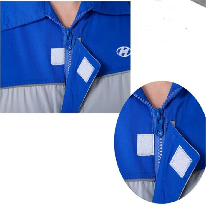 千千服饰 北京现代工作服4S店维修服工程服图1