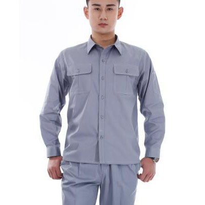 长袖工作服套装男 工服套装电焊汽修工作服 工地工作服厂服劳保服
