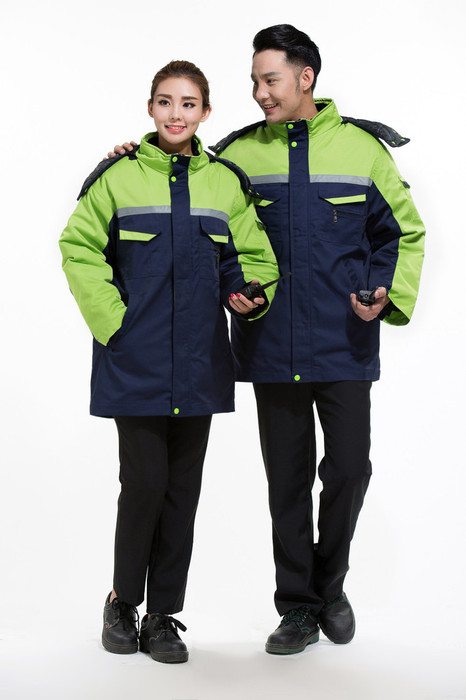 工作服棉袄工厂冬季棉服加厚防寒服活棉胆棉袄棉衣冬季工装防寒保暖