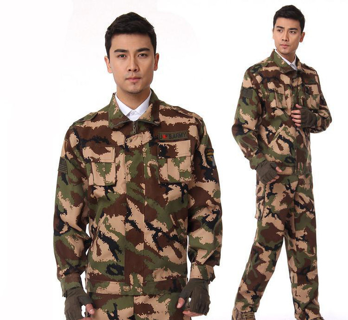 昌圣039外军武迷彩服套装户外训练登山服工作服套装直销图1