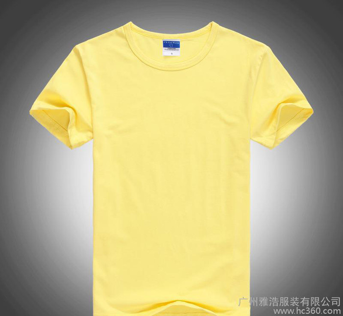 直销班服定制t恤空白短袖圆领工作服文化衫广告衫图1