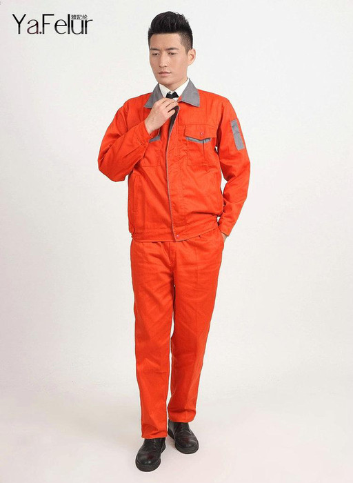 广州工作服定做 厂服工作服 套装 劳保用品服装 工程服 厂服图1