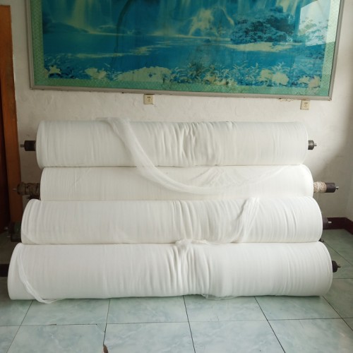 供应 棉被纱布 棉胎纱布 化纤布 2.0*2.3棉套纱布 涤棉纱布 坯布纱布涤棉纱布厂家直营销售图2