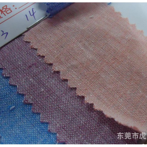 麻布 亚麻色织面料 夏季亚麻面料 亚麻布 女裙用亚麻布图1