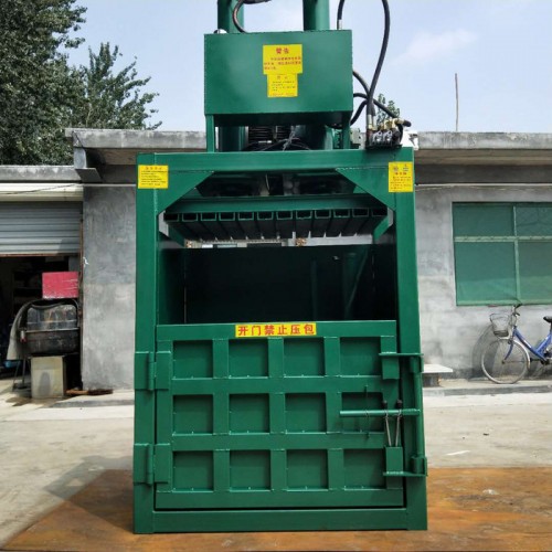 棉纱布匹压缩捆包机型号 可乐瓶易拉罐压包机 编织袋饮料瓶压块机图7