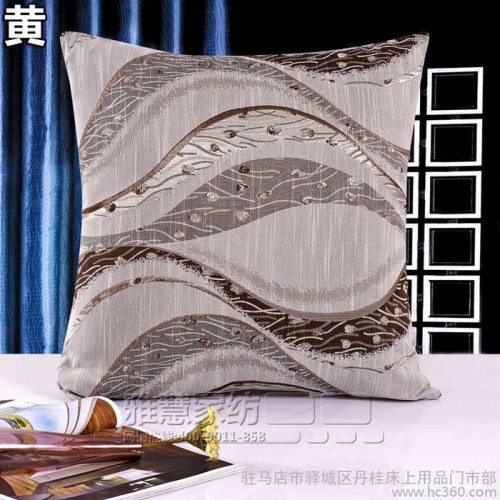 **厚实亚麻 加厚沙发靠垫/抱枕/含芯 靠枕套大号52*52-亚麻面料图3
