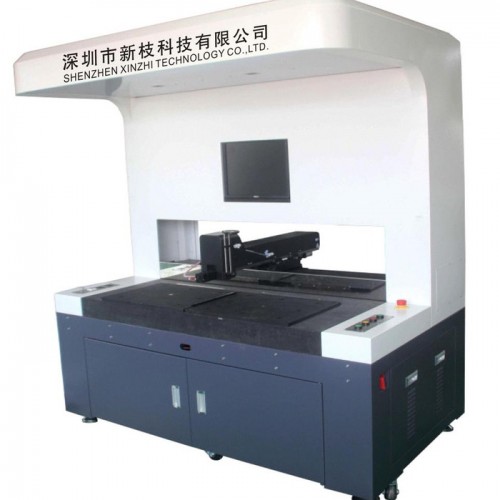 广东新枝牌钮扣纽扣点胶机 贴纸吊粒滴胶五金饰品点漆徽章滴油抹油设备图1