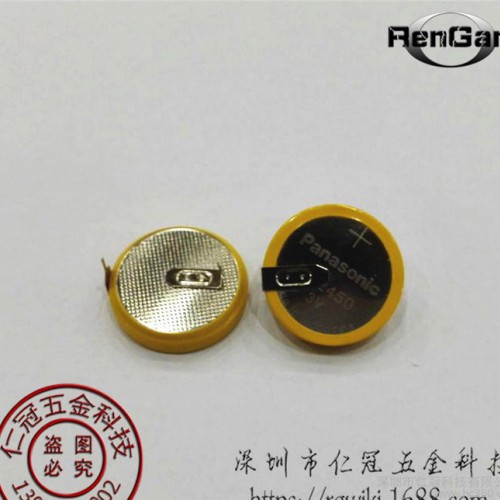 松下CR2450纽扣电池，原装松下CR2450纽扣电池，带焊脚图3